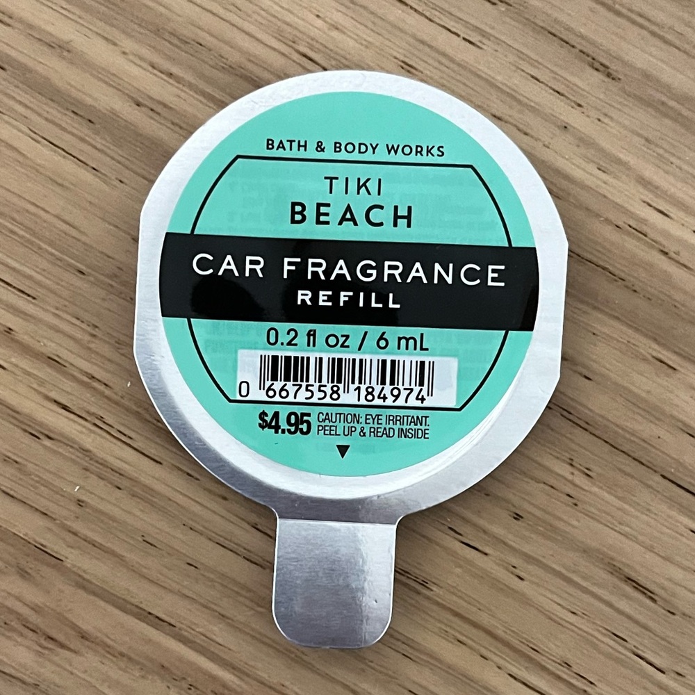 Bath & Body Works Car Fragrance Refill. Tikki Beach.